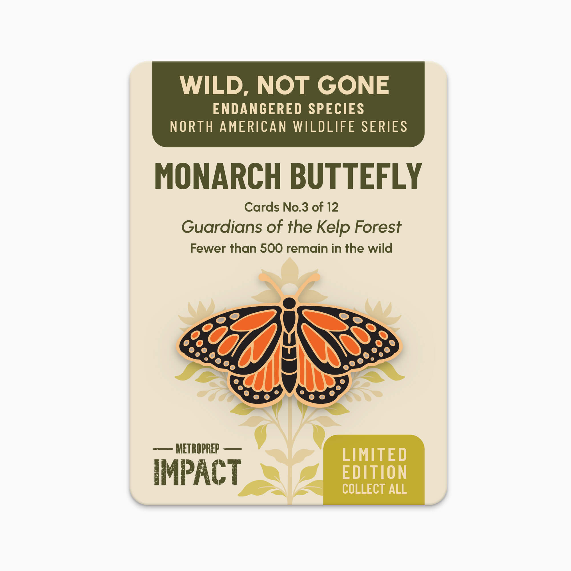 Monarch Butterfly Enamel Pin